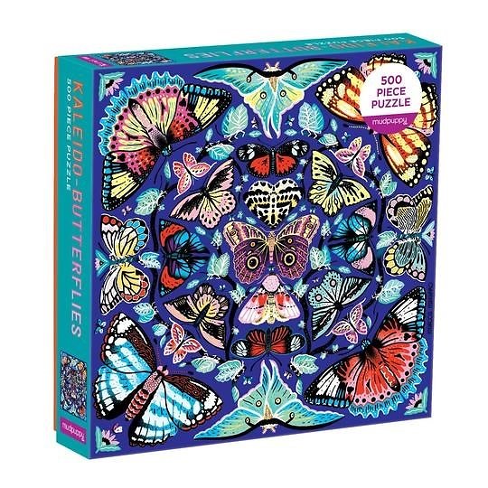 Puzzle 500 pièces - Kaleidoscope Papillons