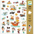 Pochette de 160 Stickers papier - Pirates