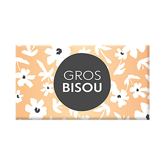 Tablette chocolat cadeau BIO - Gros Bisou