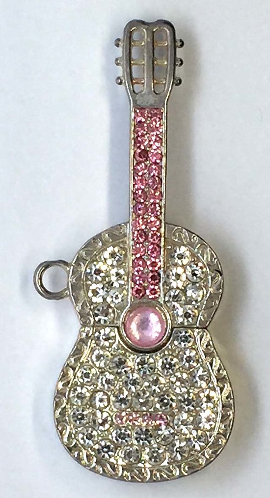 Guitare bijoux ARGENT