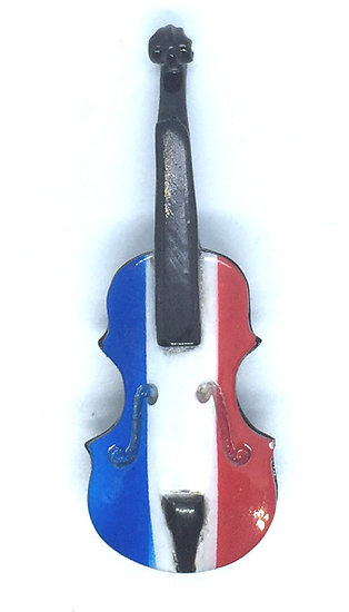 magnet-Violon-français- violon-au-couleurs-drapeau-français