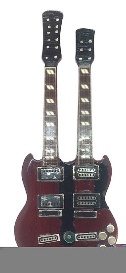 Magnet Double Gibson SG mauve