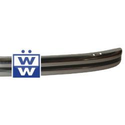 Pare-choc arrière chromé 1300-1600 8/67-7/74 WOLFSBURG WEST