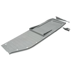 Demi-plancher complet qualité origine (épaisseur 1,2mm) gauche 56-70 rail en L