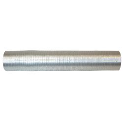 Gaine d'air aluminium diamètre 65mm (longueur 1m)