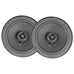 Set de 2 haut-parleurs Retrosound 2 voies 50W diamètre 16cm (vendu avec grilles)