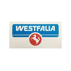 Autocollant Westfalia cheval 10x5cm