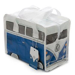 Petit sac repas (sans mousse epe) volkswagen - van bus combi vw t1 bleu
