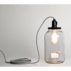 LANTERNE LAMPE BOCAL LARGE 4.0