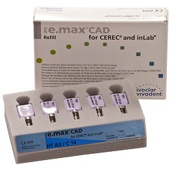 Ivoclar - IPS e.max CAD for CEREC/inLab  I12 LT (5pcs)