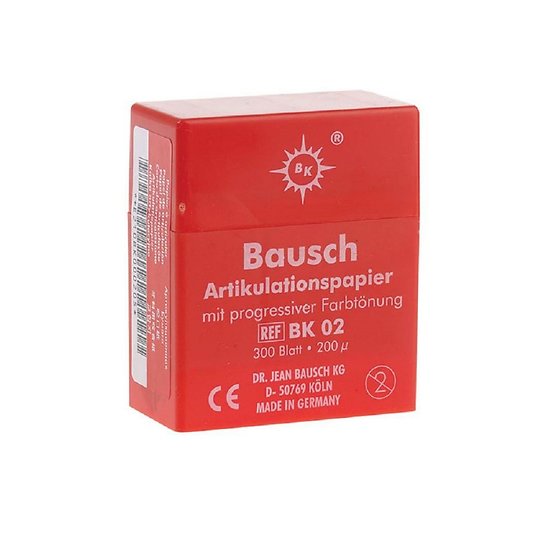 Bausch - Papier Articulation Rouge BK02