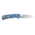 SRM9203ME SRM Knives 9203 ME Ambi Lock Blue 10Cr15CoMoV Blade Micarta Handle Clip