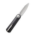 WE19074AB We Knife Company Eidolon Black G10 Handle CPM-20CV Drop Point Blade IKBS Linerlock Clip 