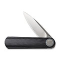 WE19074AB We Knife Company Eidolon Black G10 Handle CPM-20CV Drop Point Blade IKBS Linerlock Clip 