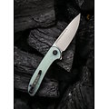 WE20020C4 We Knife Company Saakshi Jade CPM-20CV Stonewash Blade G10 Handles IKBS Linerlock Clip