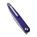 S200291 Sencut Jubil Purple D2 Wharncliffe Blade G10 Handles IKBS Linerlock Clip