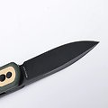 VOSCGSVM1 Vosteed Corgi Green 14C28N Blackwash Blade Micarta Handle IKBS Trek Lock Clip