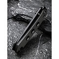 CIVC220361 CIVIVI Vision FG Black Nitro-V Black Reverse Tanto Blade G10 Handles IKBS Superlock Clip