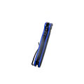 KUB336D Kubey Creon Blk/Blue Button Lock AUS-10 Blade G10 Handle IKBS Clip