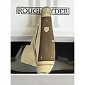 RR2339 Rough Ryder Pocket Chopper Brown Burlap 440 Hatchet & Clip Point Blades Micarta Handle