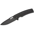 S200653 Sencut Knives Vesperon Black 9Cr18MoV Black Blade Black Micarta Handles IKBS Linerlock Clip