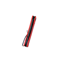 KUB2102C Kubey Akino Red Sandvik 14C28N Blackwash Blade G10 Handle IKBS Lockback Clip