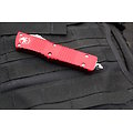MCT14211RD Microtech 142-11 RD Combat Troodon OTF Double Edg Red Handle Made USA Clip