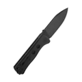 QS150A2 QSP Canary Black Folder 14C28N Blackwash Blade Black G10 Handle IKBS Linerlock Clip 