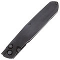 RS7832B Real Steel G5 Metamorph Black G10 Handles Sandvik 14C28N Black Plain Blade Button Lock Clip
