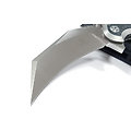 TF3101 Defcon Karambit Jungle Knife Gray D2 Claw Blade Titanium Handle Kydex Sheath