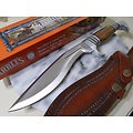 MR675 Marbles Kukri Wood Handle Stainless Blade Leather Sheath