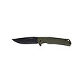 RKEP801G RUIKE P801 Green/Stainless Handle 14C28N Blade G10 Handle Framelock Clip 
