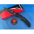 SC244PBBK Spyderco Native Chief Lightweight CTS-BD1N Black Blade Black FRN Handles Lockback USA