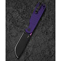 BTKG55D Bestech Glok Purple G10 Handle 14C28N Sandvik IKBS Button Lock Clip 