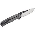 KS1411 Kershaw Thermal A/O Gray 8Cr13MoV Two-Tone Blade Gray Stainless Handles Clip Framelock