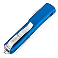 MCT1224BL Microtech 122-4BL Ultratech AUTO OTF Double Edge Dagger Premium Blade Blue Aluminum Handles USA