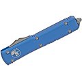 MCT1224BL Microtech 122-4BL Ultratech AUTO OTF Double Edge Dagger Premium Blade Blue Aluminum Handles USA