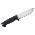 DEM09620 Demko Knives FREEREIGN Tanto AUS-10A Satin Black Molded Rubber Handle Kydex Sheath