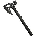 CN211557 Rite Edge Tactical Axe Hammer Black Stainless Blade ABS Handle Nylon Sheath