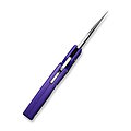 CIVC210362 CIVIVI Typhoeus Purple Push Dagger 14C28N Stonewash Blade Aluminum Handles Leather Sheath