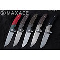 MAXM16E Maxace Mamba Black SLD-Magic Blade Titanium/Black G-10 Handle IKBS Linerlock Clip