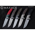 MAXM16F Maxace Mamba Red SLD-Magic Blade Titanium/Red G-10 Handle IKBS Linerlock Clip