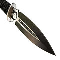 CN211549 Rite Edge Skull Dagger Stainless Blade Paracord Handle Nylon Sheath