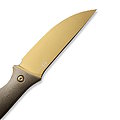 CIVC230412 CIVIVI Stormridge Tan Nitro-V Desert Tan Stonewashed Blade Micarta Handles Kydex Sheath