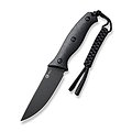 CIVC230411 CIVIVI Stormridge Black Nitro-V Blackwash Blade G10 Handles Kydex Sheath