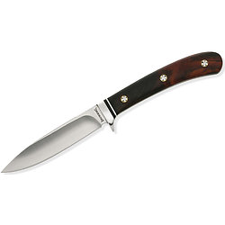 BR0182 Browning Day Break Fixed Blade Stainless Blade Cocobolo wood handle Leather Sheath