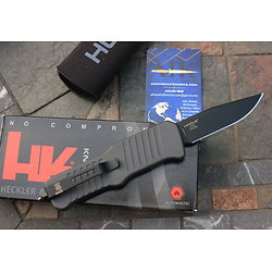 HK54052 HK Incursion OTF Gray AUTO 154CM black Blade Aluminum Handles Clip Made In USA