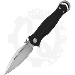WSC2103BLK Beyond EDC Kibuga Black G10 Handle D2 Blade Linerlock Clip