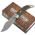 RR2329 Rough Ryder Deer Slayer Brown Burlap Handle 440 Blade Slip Joint