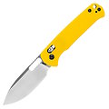 J1935YE CJRB Hectare Yellow AR-RPM9 Sand Polish Drop Point Blade G10 Handles IKBS Crossbar IKBS Clip